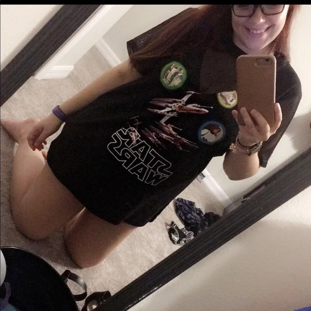 Star Wars long mesh shirt